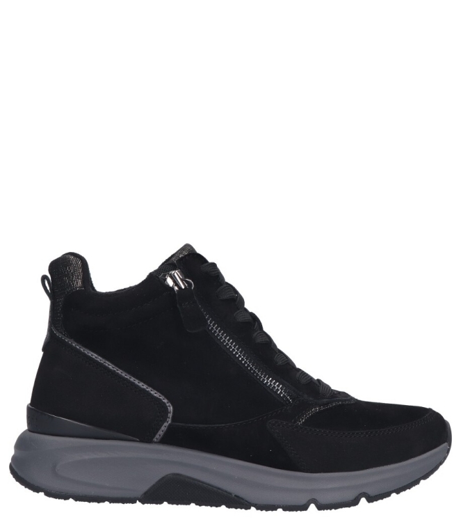 Gabor sneaker <span>76.887.37</span> 76.887.37 zwart - www.bremmerschoenen.pro - Bremmer Schoenen
