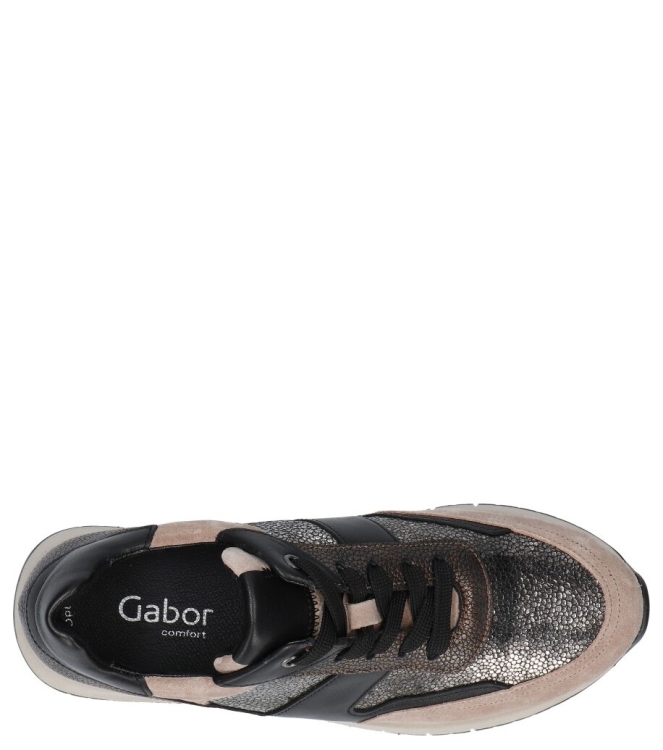 Gabor sneaker <span>76.445.64</span> 76.445.64 brons - www.bremmerschoenen.pro - Bremmer Schoenen