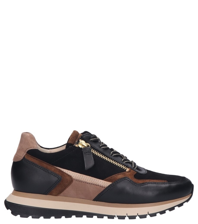 Gabor sneaker <span>76.378.67</span> 76.378.67 zwart - www.bremmerschoenen.pro - Bremmer Schoenen