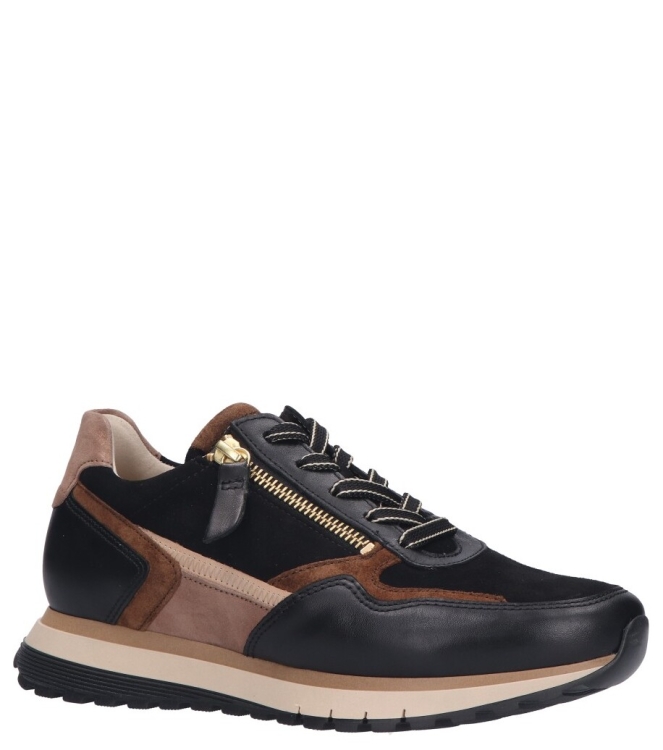 Gabor sneaker <span>76.378.67</span> 76.378.67 zwart - www.bremmerschoenen.pro - Bremmer Schoenen