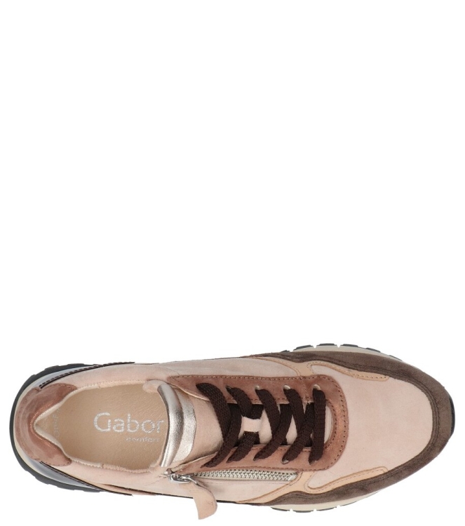 Gabor sneaker <span>76.378.33</span> 76.378.33 beige - www.bremmerschoenen.pro - Bremmer Schoenen