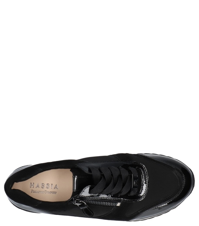 Hassia sneaker <span>30 2035 0100 porto</span> 30 2035 0100 porto zwart - www.bremmerschoenen.pro - Bremmer Schoenen