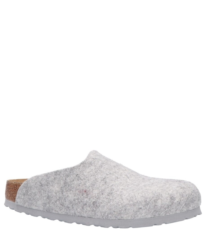 Birkenstock slipper <span>1030228 Amsterdam</span> 1030228 Amsterdam grijs - www.bremmerschoenen.pro - Bremmer Schoenen
