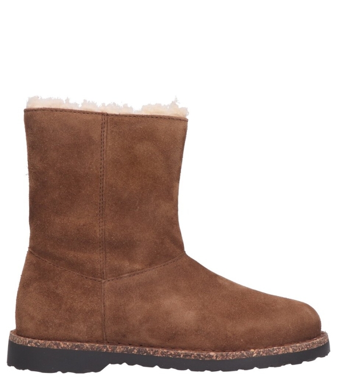 Birkenstock enkellaars <span>1030218 Uppsala Zip Shearling</span> 1030218 Uppsala Zip Shearling cognac - www.bremmerschoenen.pro - Bremmer Schoenen