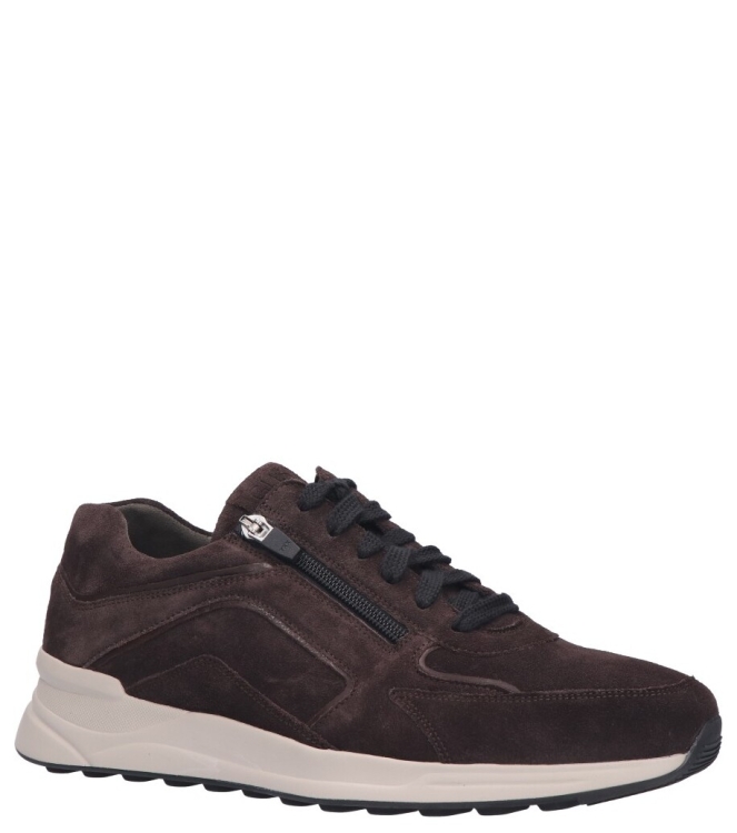 Gijs sneaker <span>2130 908 1741</span> 2130 908 1741 bruin - www.bremmerschoenen.pro - Bremmer Schoenen