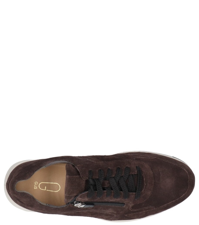 Gijs sneaker <span>2130 908 1741</span> 2130 908 1741 bruin - www.bremmerschoenen.pro - Bremmer Schoenen