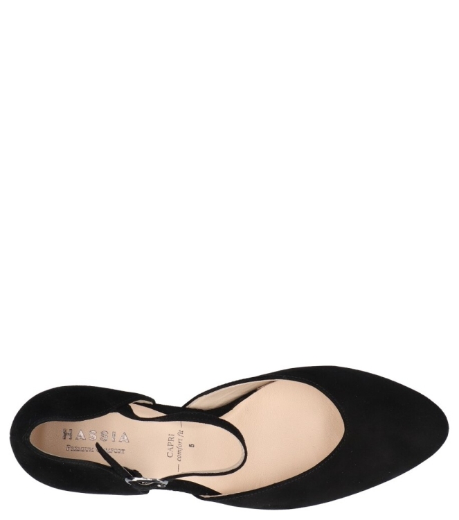 Hassia pump <span>304192 0100 Capri</span> 304192 0100 Capri zwart - www.bremmerschoenen.pro - Bremmer Schoenen