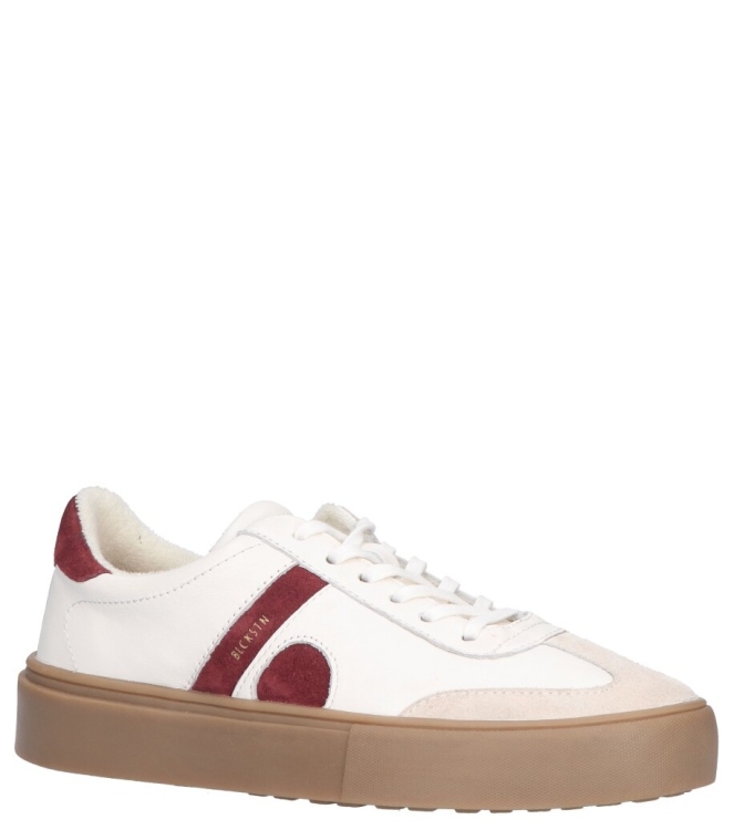 Blackstone sneaker <span>EL280 White Roasted Rust</span> EL280 White Roasted Rust wit - www.bremmerschoenen.pro - Bremmer Schoenen