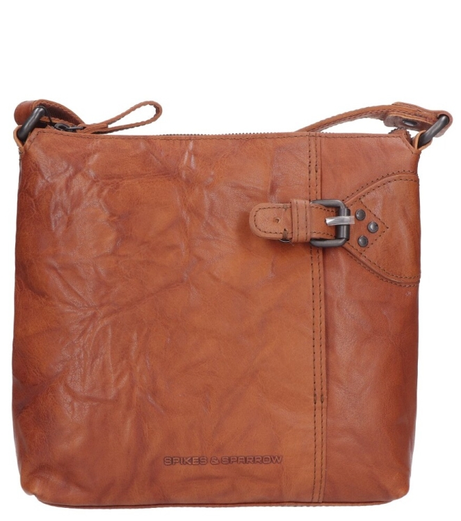 Spikes & Sparrow tas <span>58111447 Brandy</span> 58111447 Brandy cognac - www.bremmerschoenen.pro - Bremmer Schoenen