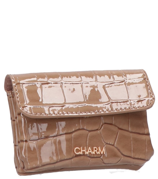Charm portemonnee <span> W01386 016 Taupe</span>  W01386 016 Taupe beige - www.bremmerschoenen.pro - Bremmer Schoenen