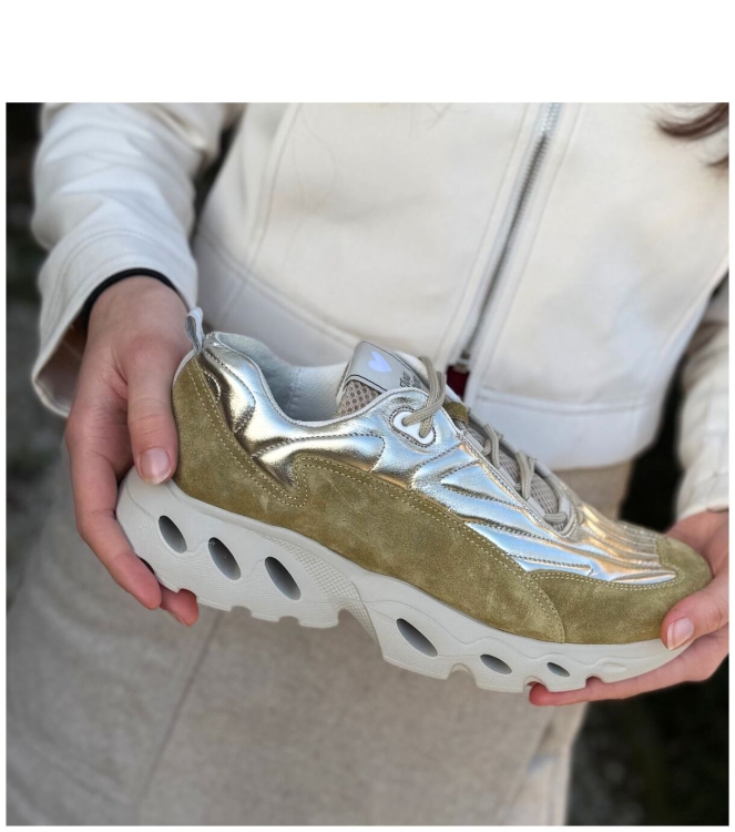 Durea sneaker <span>6311 605 2091</span> 6311 605 2091 groen - www.bremmerschoenen.pro - Bremmer Schoenen