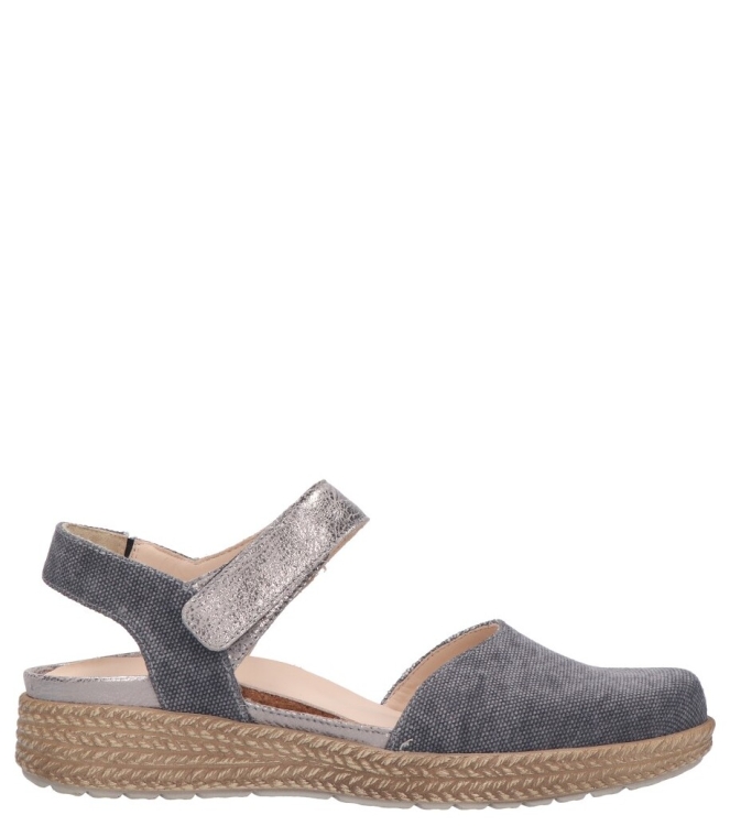 Durea espadrille <span>5924 575 2155</span> 5924 575 2155 grijs - www.bremmerschoenen.pro - Bremmer Schoenen