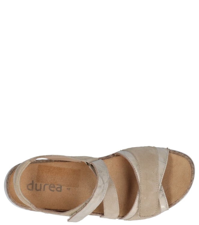 Durea sandaal <span>7431 035 2100</span> 7431 035 2100 beige - www.bremmerschoenen.pro - Bremmer Schoenen