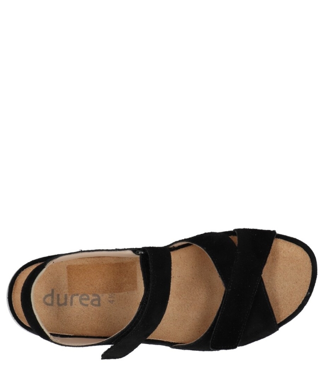 Durea sandaal <span>7432 038 1293</span> 7432 038 1293 zwart - www.bremmerschoenen.pro - Bremmer Schoenen