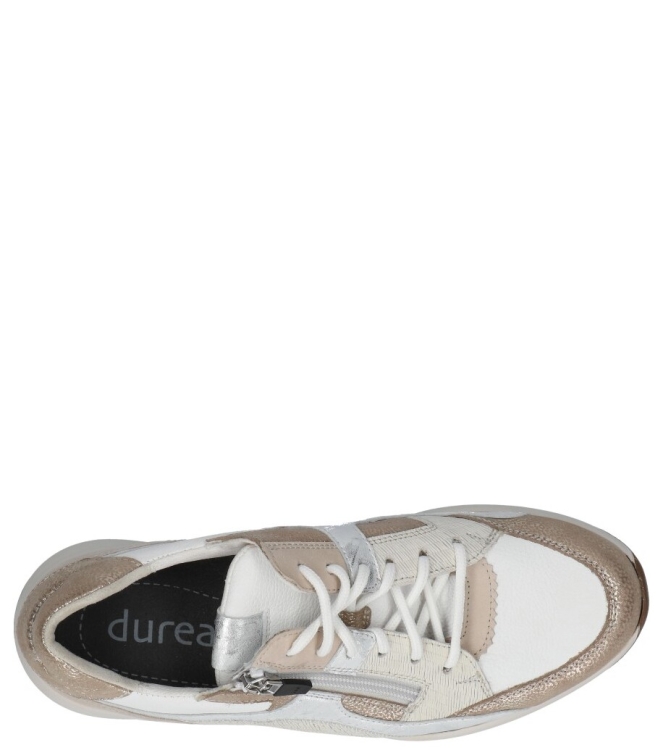 Durea Durea sneaker <span>6318 608 2077</span> 2077 TAUPE/WIT/ZILVER/IVOOR Durea sneaker <span>6318 608 2077</span> 6318 608 2077 beige - www.bremmerschoenen.pro - Bremmer Schoenen