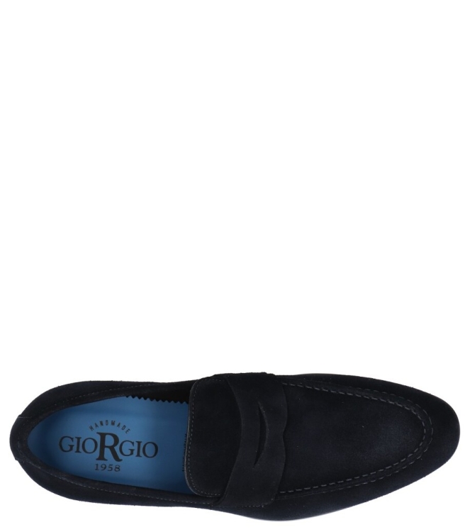 Giorgio instapper <span>50504 08 Bufalo Blu</span> 50504 08 Bufalo Blu blauw - www.bremmerschoenen.pro - Bremmer Schoenen