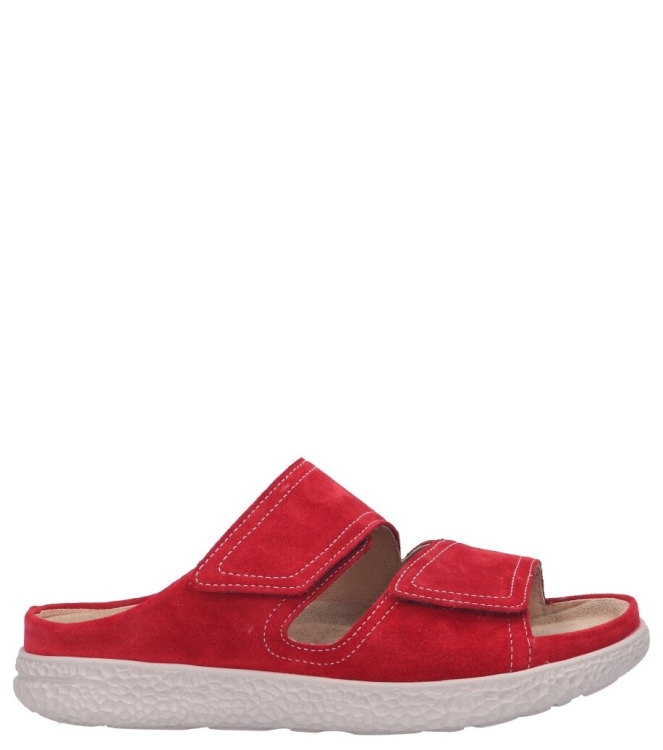 Hartjes slipper <span>122.1222 27/00 Groove</span> 122.1222 27/00 Groove rood - www.bremmerschoenen.pro - Bremmer Schoenen