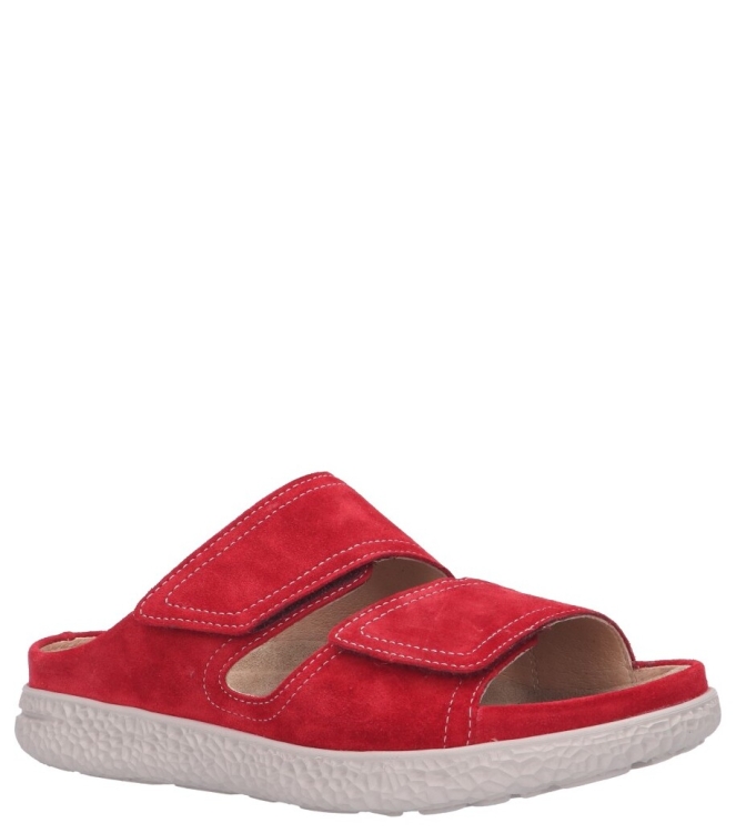 Hartjes slipper <span>122.1222 27/00 Groove</span> 122.1222 27/00 Groove rood - www.bremmerschoenen.pro - Bremmer Schoenen
