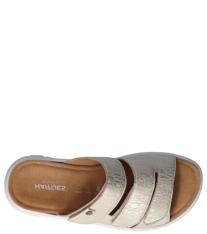 Hartjes slipper <span>122.1801 40/40 Calypso</span> 122.1801 40/40 Calypso goud - www.bremmerschoenen.pro - Bremmer Schoenen