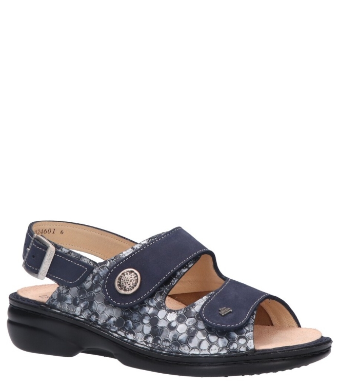 Finn Comfort sandaal <span>5004 903079 Isera</span> 5004 903079 Isera blauw - www.bremmerschoenen.pro - Bremmer Schoenen