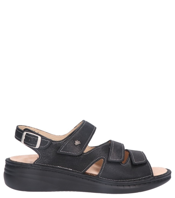 Finn Comfort sandaal <span>2643 817393 Praia</span> 2643 817393 Praia zwart - www.bremmerschoenen.pro - Bremmer Schoenen