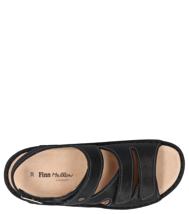 Finn Comfort sandaal <span>2643 817393 Praia</span> 2643 817393 Praia zwart - www.bremmerschoenen.pro - Bremmer Schoenen