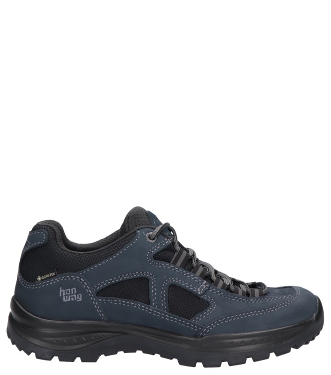 Hanwag wandelschoen <span>204601-007064 Gritstone II Narrow Lady GTX</span> 204601-007064 Gritstone II Narrow Lady GTX blauw - www.bremmerschoenen.pro - Bremmer Schoenen