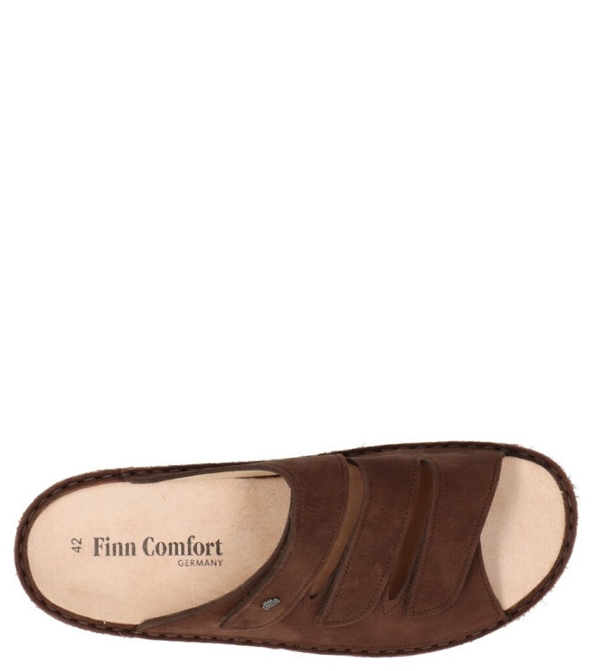 Finn Comfort slipper <span>1508 832258 Korfu</span> 1508 832258 Korfu bruin - www.bremmerschoenen.pro - Bremmer Schoenen