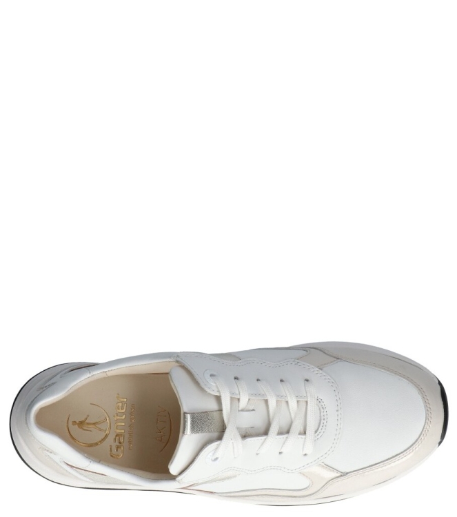 Ganter sneaker <span>201854 0212 High Flyer</span> 201854 0212 High Flyer wit - www.bremmerschoenen.pro - Bremmer Schoenen
