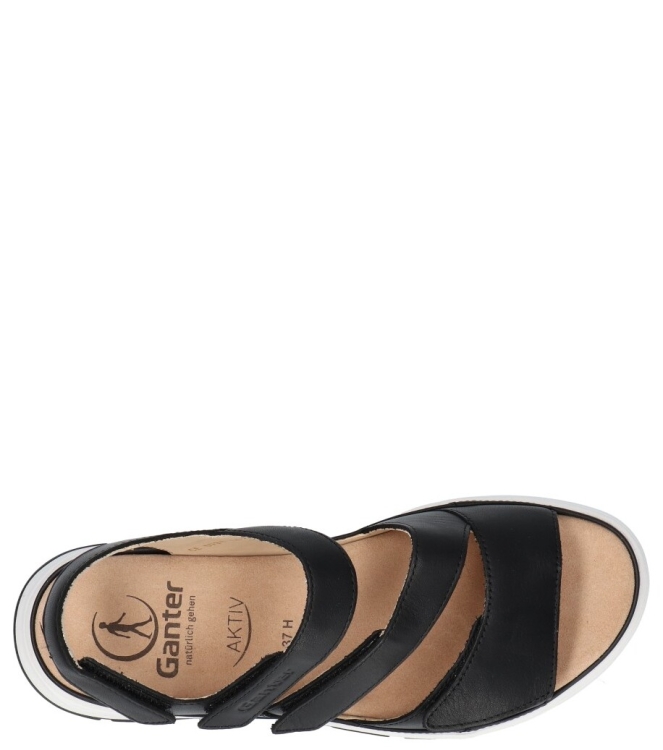 Ganter sandaal <span>200731 0100 Holly</span> 200731 0100 Holly zwart - www.bremmerschoenen.pro - Bremmer Schoenen