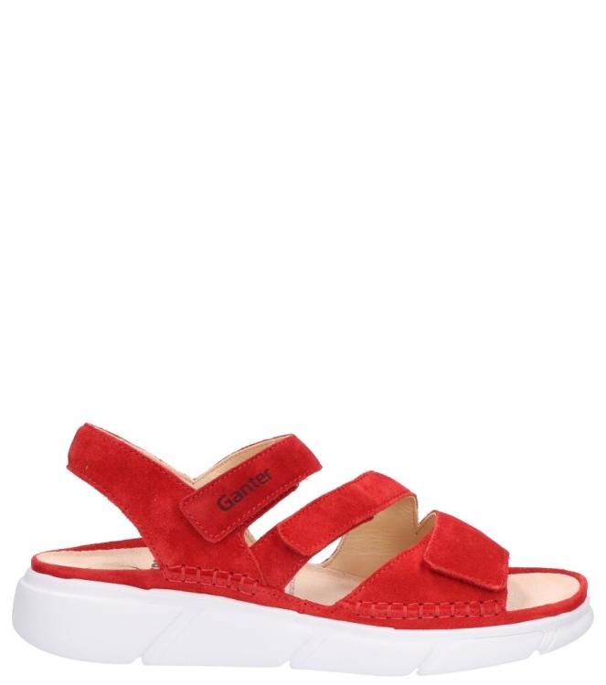 Ganter sandaal <span>200472 4100 Halina</span> 200472 4100 Halina rood - www.bremmerschoenen.pro - Bremmer Schoenen