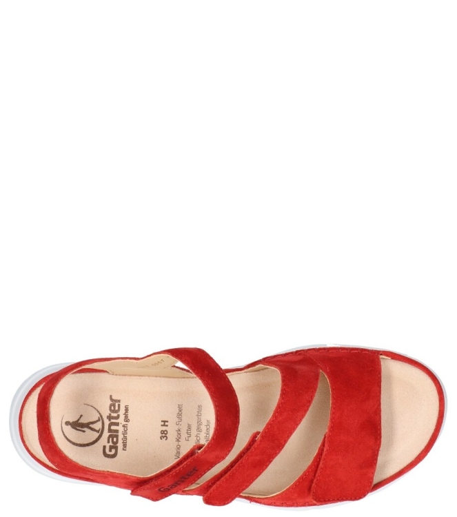 Ganter sandaal <span>200472 4100 Halina</span> 200472 4100 Halina rood - www.bremmerschoenen.pro - Bremmer Schoenen
