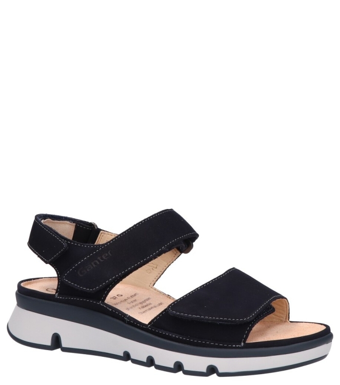 Ganter sandaal <span>200612 3500 Gianna</span> 200612 3500 Gianna blauw - www.bremmerschoenen.pro - Bremmer Schoenen