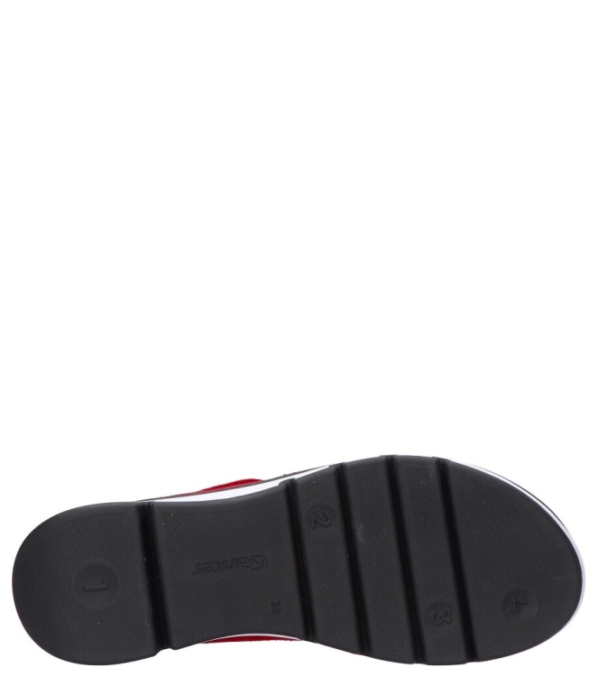 Ganter slipper <span>200652 4100 Gianna</span> 200652 4100 Gianna rood - www.bremmerschoenen.pro - Bremmer Schoenen
