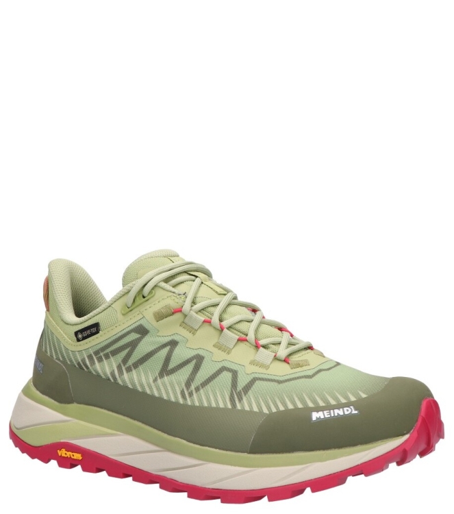 Meindl Meindl wandelschoen <span>4785-06 Eldora Lady GTX</span> 06 Schilf/Magenta Meindl wandelschoen <span>4785-06 Eldora Lady GTX</span> 4785-06 Eldora Lady GTX groen - www.bremmerschoenen.pro - Bremmer Schoenen