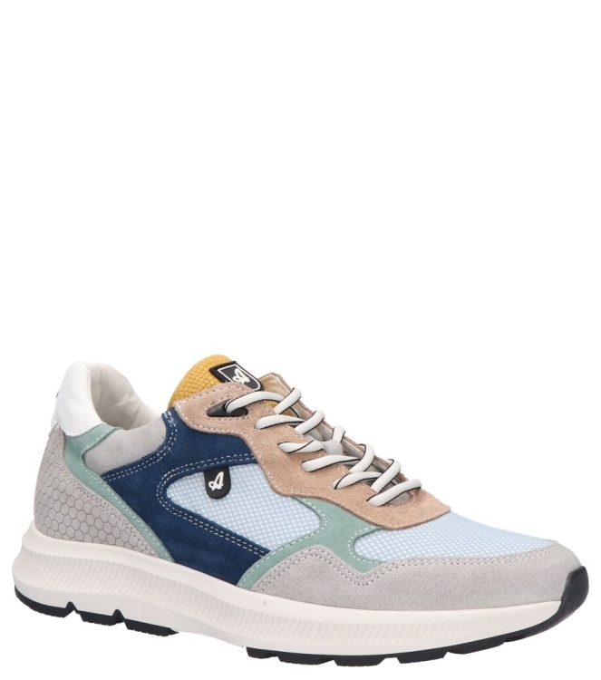 Australian sneaker <span>15.1717.01 SLH Cadiz H blue beige</span> 15.1717.01 SLH Cadiz H blue beige beige - www.bremmerschoenen.pro - Bremmer Schoenen