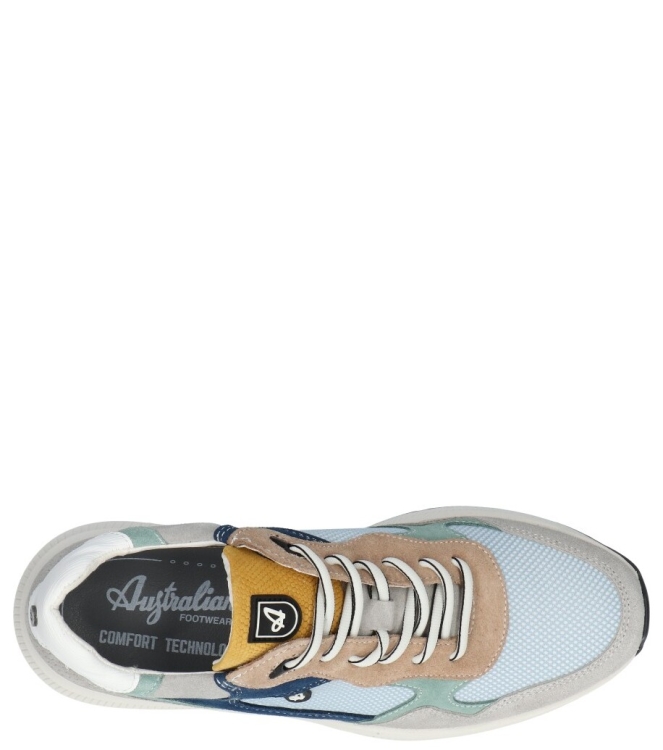 Australian sneaker <span>15.1717.01 SLH Cadiz H blue beige</span> 15.1717.01 SLH Cadiz H blue beige beige - www.bremmerschoenen.pro - Bremmer Schoenen