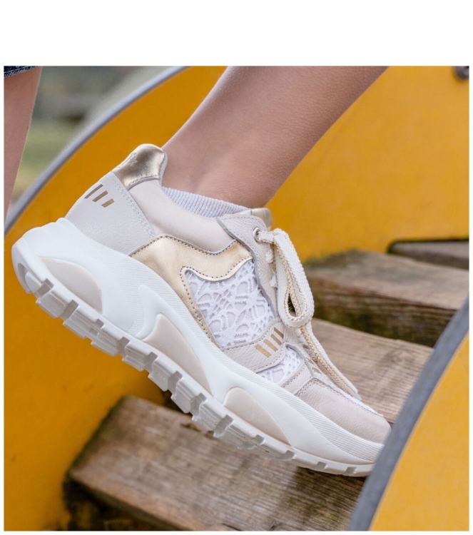 Twins sneaker <span>326175 906 Seven Swing</span> 326175 906 Seven Swing beige - www.bremmerschoenen.pro - Bremmer Schoenen