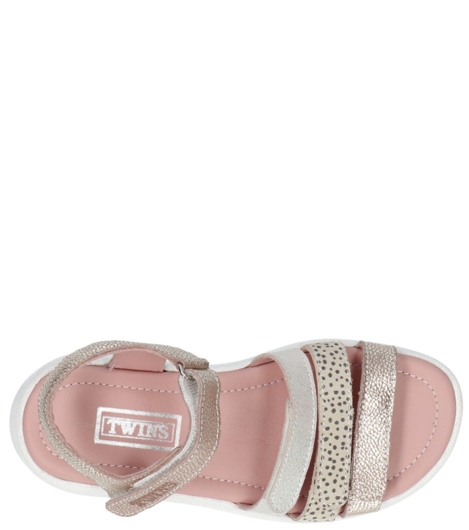 Twins sandaal <span>326137-995 Saar Surf</span> 326137-995 Saar Surf goud - www.bremmerschoenen.pro - Bremmer Schoenen