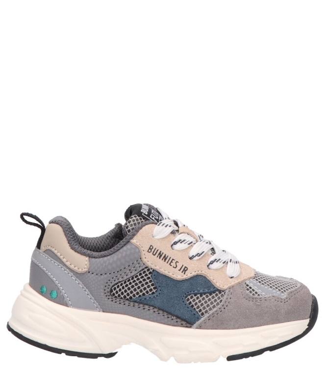 Bunnies JR sneaker <span>226060 484 Daan Dash</span> 226060 484 Daan Dash grijs - www.bremmerschoenen.pro - Bremmer Schoenen