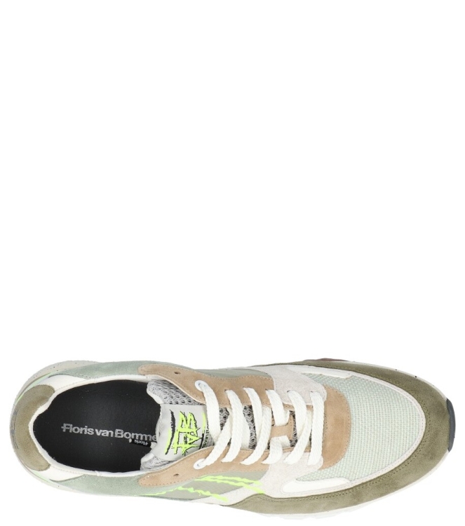 Floris van Bommel sneaker <span>SFM-10243 52-01 De Treener 06.06</span> SFM-10243 52-01 De Treener 06.06 groen - www.bremmerschoenen.pro - Bremmer Schoenen