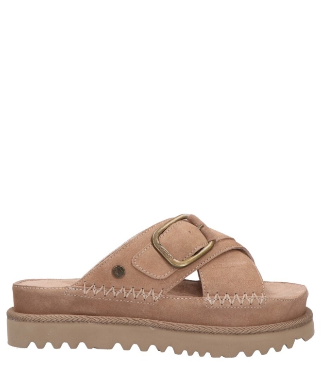 Warmbat slipper <span>34WND311051-61 Wondal</span> 34WND311051-61 Wondal beige - www.bremmerschoenen.pro - Bremmer Schoenen