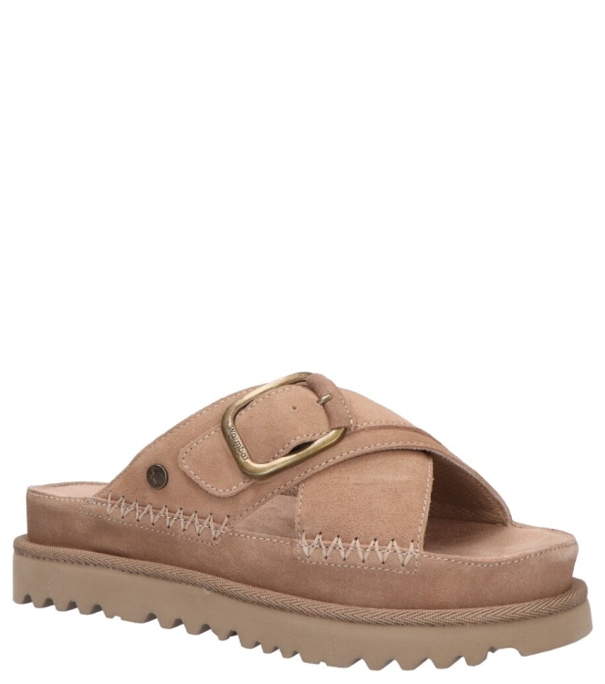 Warmbat slipper <span>34WND311051-61 Wondal</span> 34WND311051-61 Wondal beige - www.bremmerschoenen.pro - Bremmer Schoenen