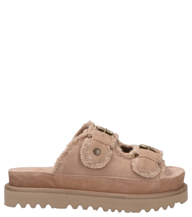 Warmbat slipper <span>33DST311051-61 Dysart</span> 33DST311051-61 Dysart beige - www.bremmerschoenen.pro - Bremmer Schoenen