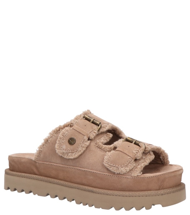 Warmbat slipper <span>33DST311051-61 Dysart</span> 33DST311051-61 Dysart beige - www.bremmerschoenen.pro - Bremmer Schoenen