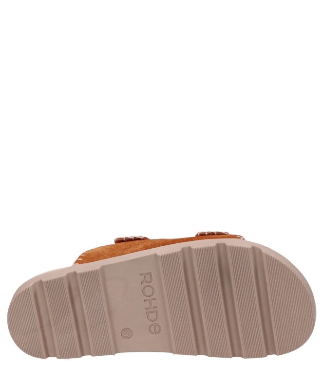 Rohde slipper <span>6316 76</span> 6316 76 cognac - www.bremmerschoenen.pro - Bremmer Schoenen