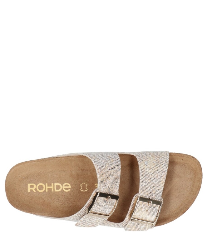 Rohde slipper <span>5641 14</span> 5641 14 goud - www.bremmerschoenen.pro - Bremmer Schoenen