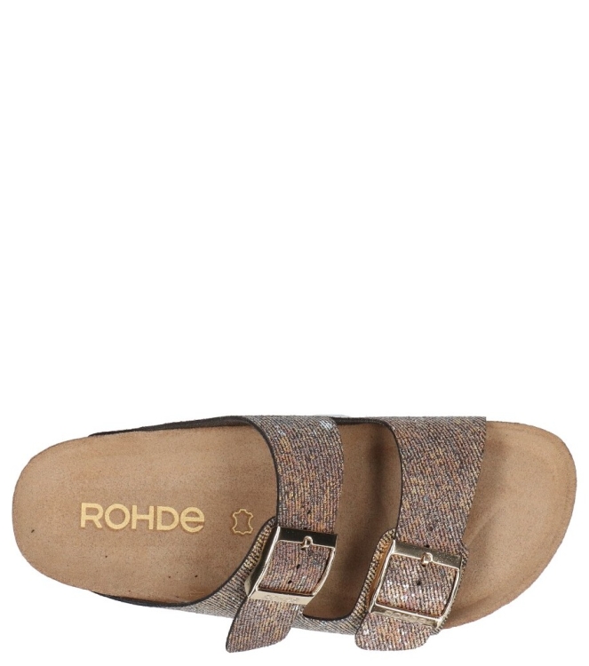 Rohde slipper <span>5641 83</span> 5641 83 brons - www.bremmerschoenen.pro - Bremmer Schoenen