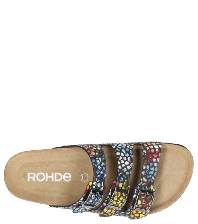 Rohde slipper <span>5620 98</span> 5620 98 meerkleurig - www.bremmerschoenen.pro - Bremmer Schoenen