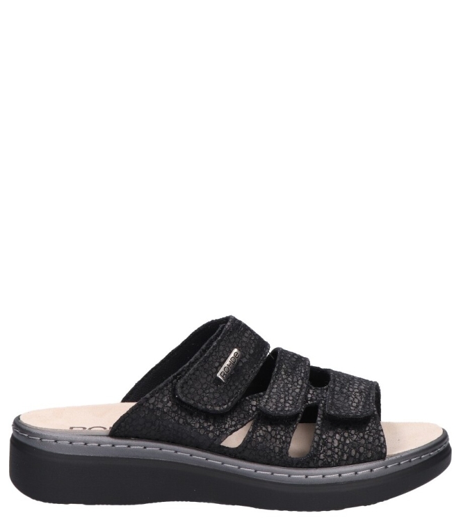 Rohde slipper <span>5221 90</span> 5221 90 zwart - www.bremmerschoenen.pro - Bremmer Schoenen